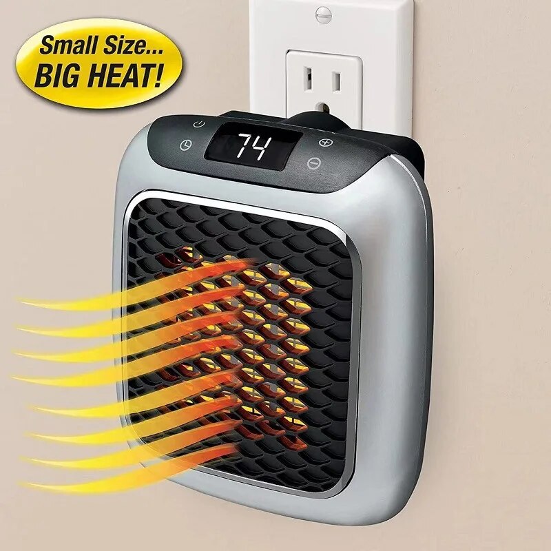 ⛄ Calentador Eléctrico con Control Remoto: Calidez personalizada al alcance de tu mano .