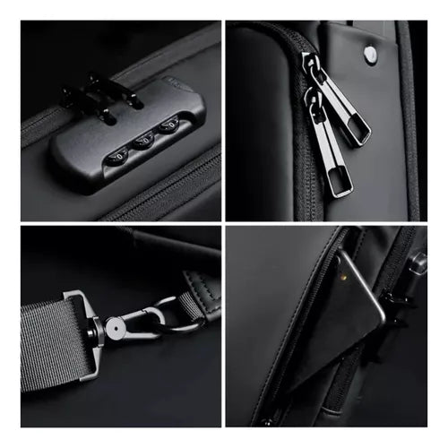 💇‍♀️🩺👍 Bolso Antirrobo Deportivo con Carga USB: ¡Seguridad, comodidad y estilo en un solo producto!