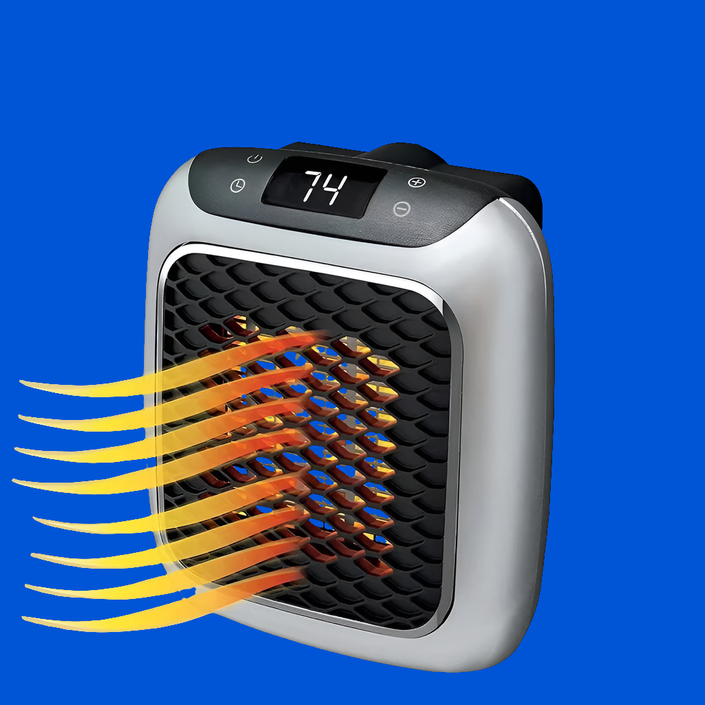 ⛄ Calentador Eléctrico con Control Remoto: Calidez personalizada al alcance de tu mano .