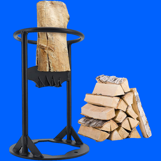 🌼 Cortador de leña manual portátil: ¡El aliado perfecto para tu chimenea!